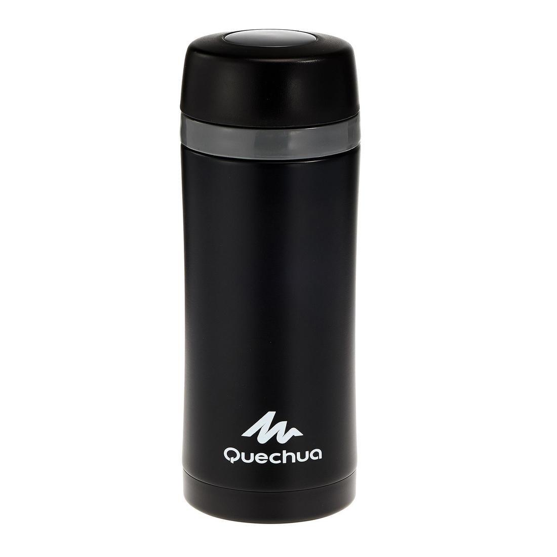 QUECHUA - Isothermal Stainless Steel Hiking Mug 0.35L Title