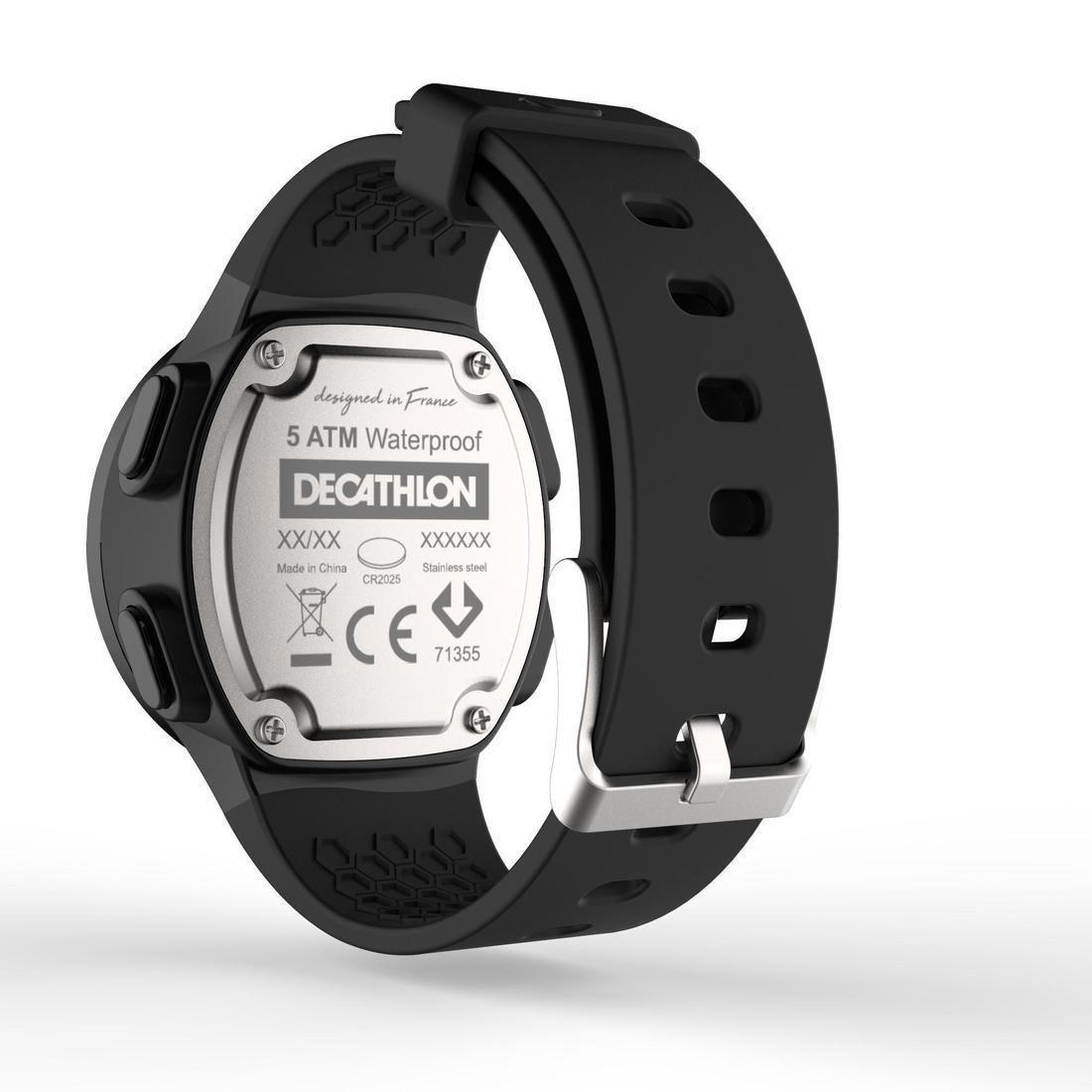 W500 M  Running Stopwatch Reverse Screen, Black, , large image number 2