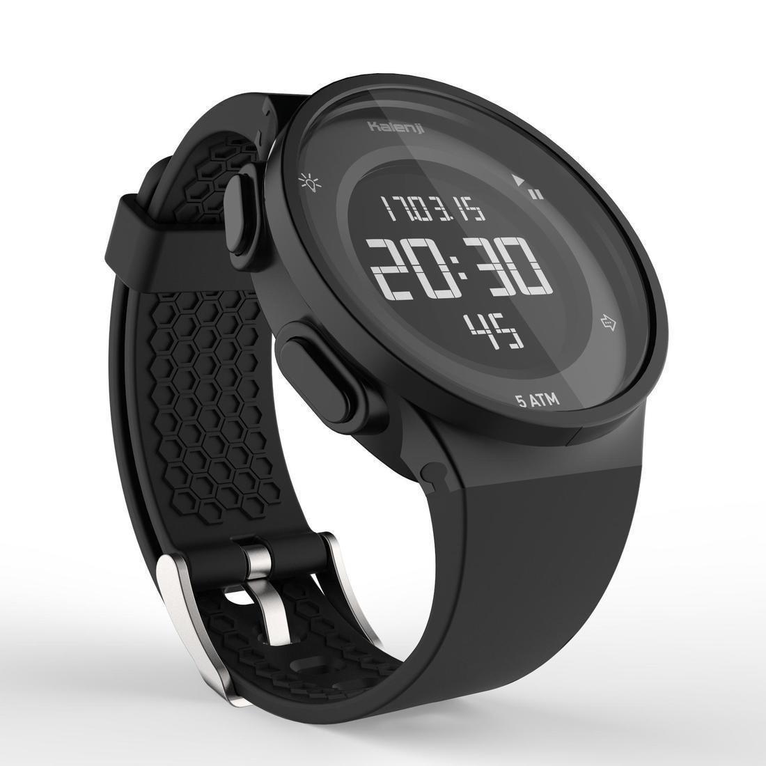 W500 M  Running Stopwatch Reverse Screen, Black, , large image number 3
