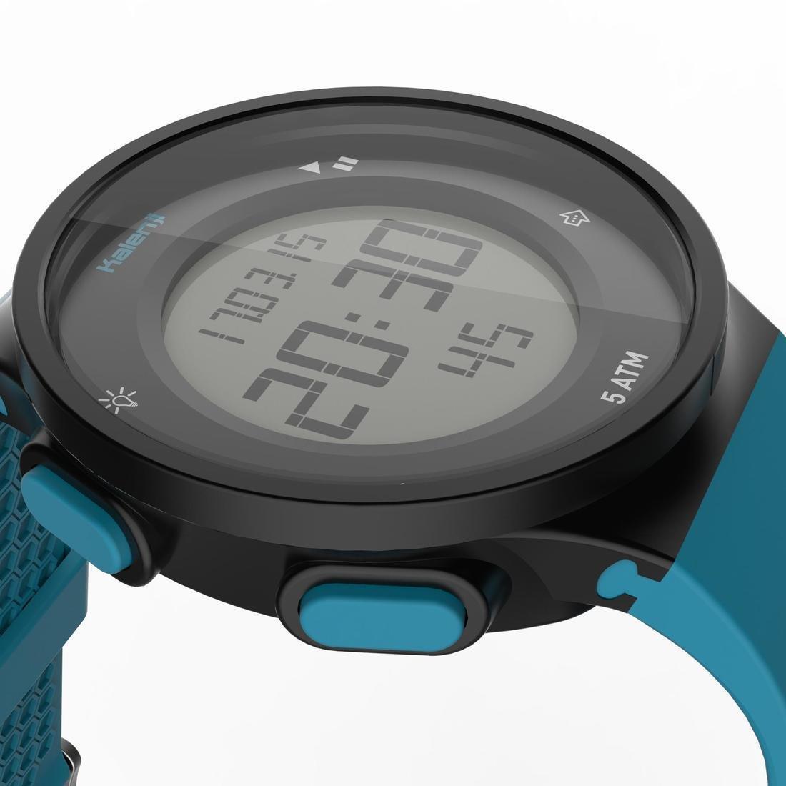 W500 M  Running Stopwatch Reverse Screen, Black, , large image number 12