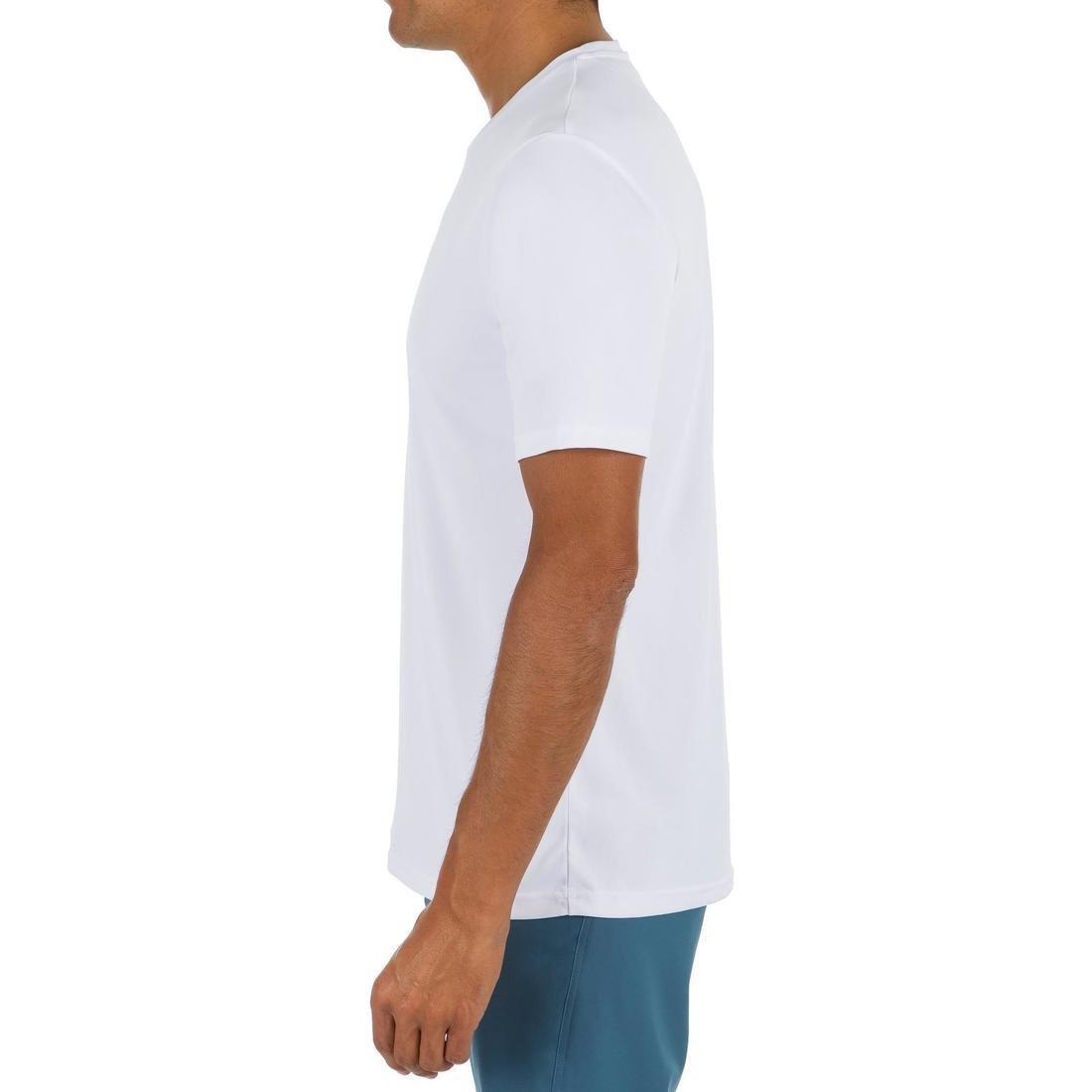 XS  Men's Surfing Short-sleeve Anti-UV Water T-Shirt, Snow White, , large image number 1