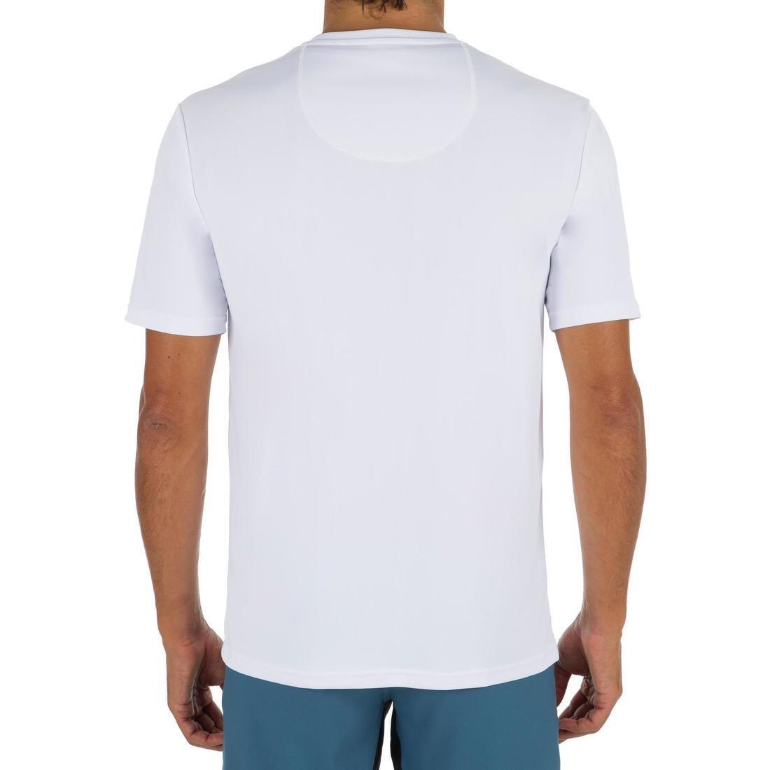 XS  Men's Surfing Short-sleeve Anti-UV Water T-Shirt, Snow White, , large image number 2