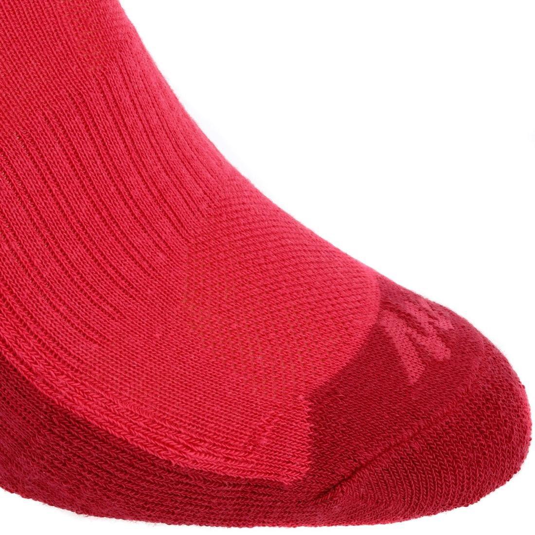 EU 31-34  2 pairs of Kids' Hiking Socks MH100, Blue Azure, , large image number 12