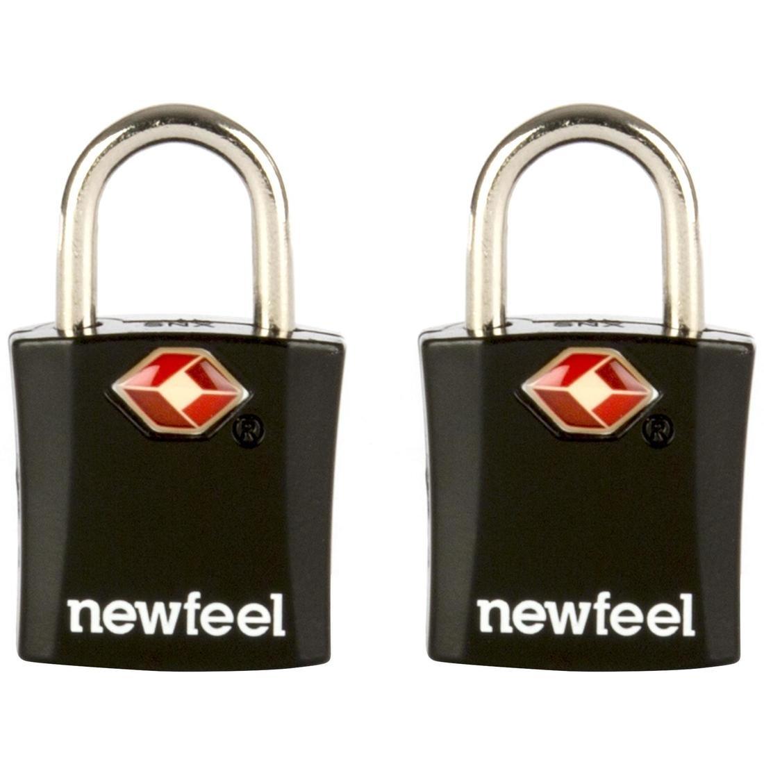 Travel 2-Pack Padlock With Keys, Black, , large image number 11