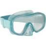 SUBEA - Adult Tempe Glass Snorkelling Mask SNK 520 hazy, Glacier Blue