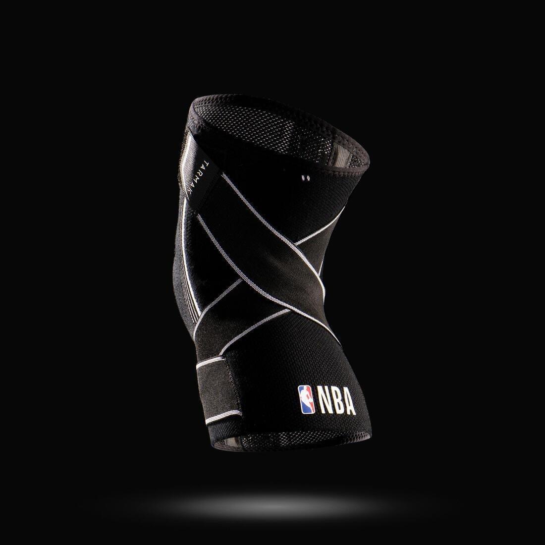 3  Men's/Women's Right/Left Knee Support Mid 500, Black, , large image number 5