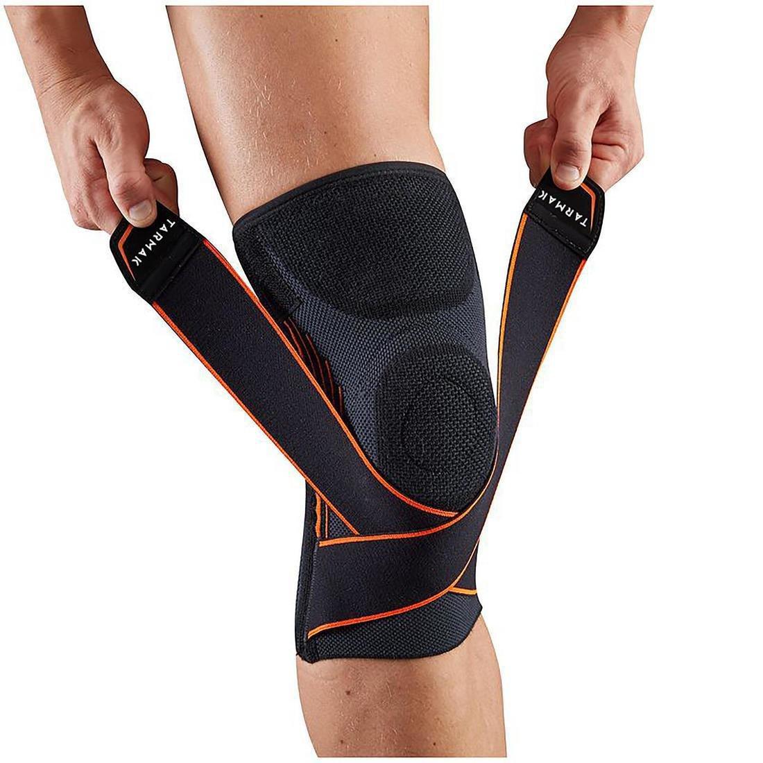 3  Men's/Women's Right/Left Knee Support Mid 500, Black, , large image number 10