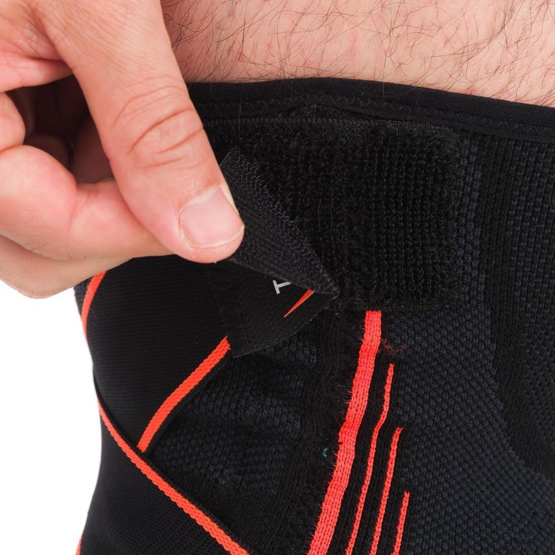 3  Men's/Women's Right/Left Knee Support Mid 500, Black, , large image number 11