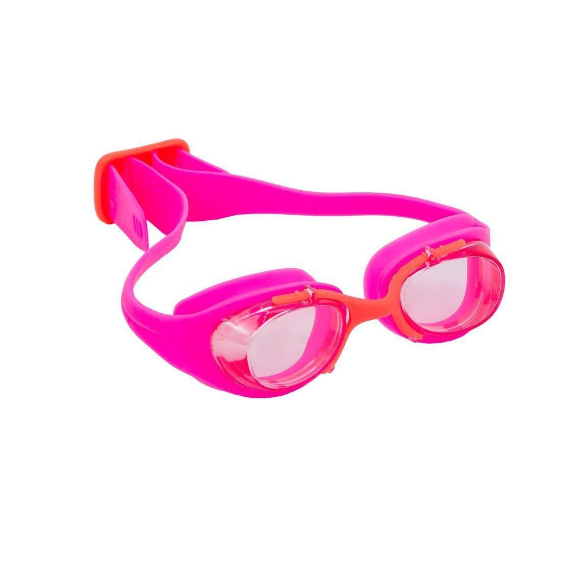 6-7Y  Girls' Swimming Set 100 Start: Swimming trunks, goggles, cap, towel, bag, Navy Blue, , large image number 5