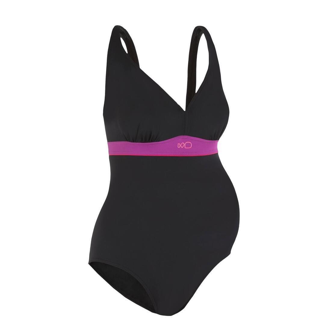 M/L  1-piece Maternity Swimsuit Romane, Black, , large image number 6