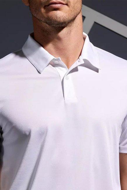 Medium  Dry 100 Tennis Polo Shirt, Snow White, , large image number 3