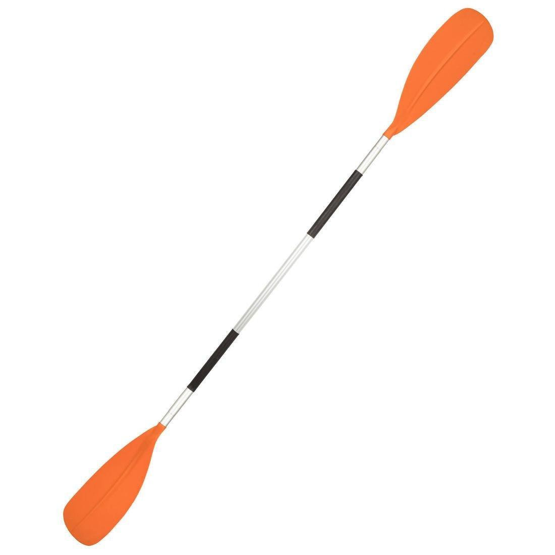 100 One-Piece Symmetrical Fixed Kayak Paddle - Orange, No Color, large image number 7