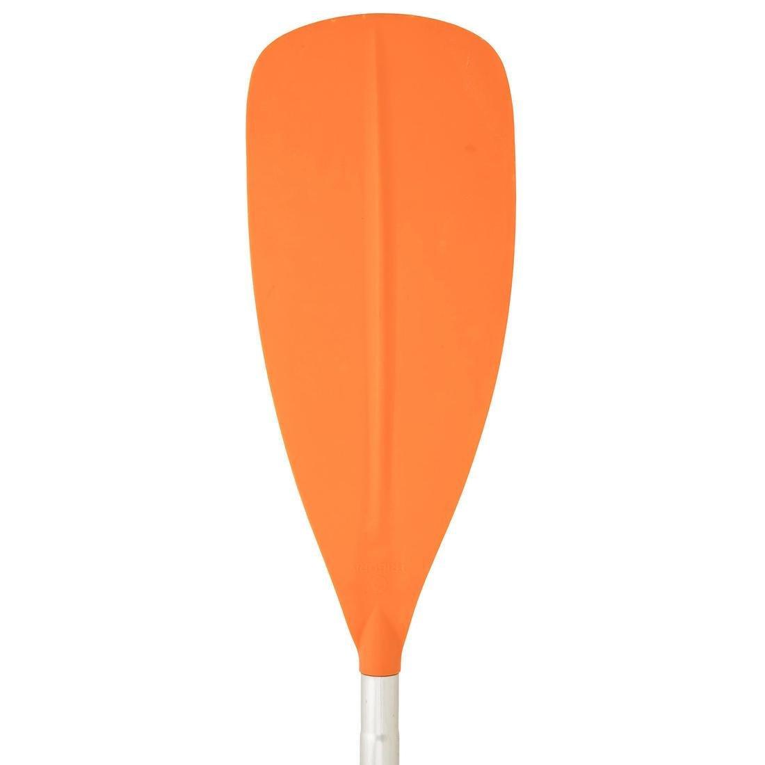 100 One-Piece Symmetrical Fixed Kayak Paddle - Orange, No Color, large image number 9