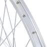 BTWIN - Kids' Bike Wheel 24 Front Single Wall Rim, Light Grey