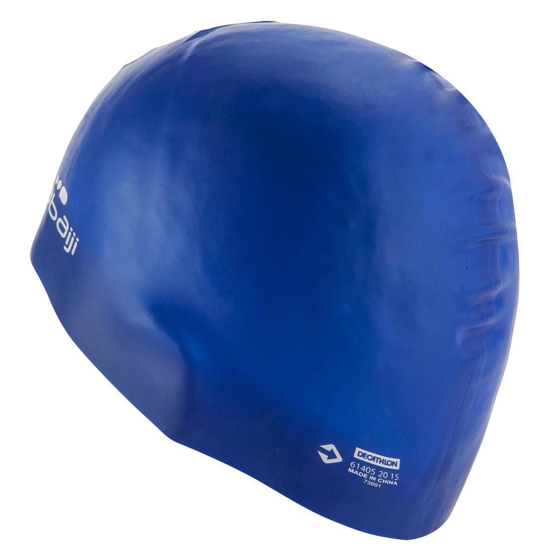 Unique Size  Silicone Swim Cap, Black, , large image number 9