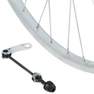 BTWIN - Wheel 28 Front Single Wall V-brake Quick Release Hybrid Bike - Silver