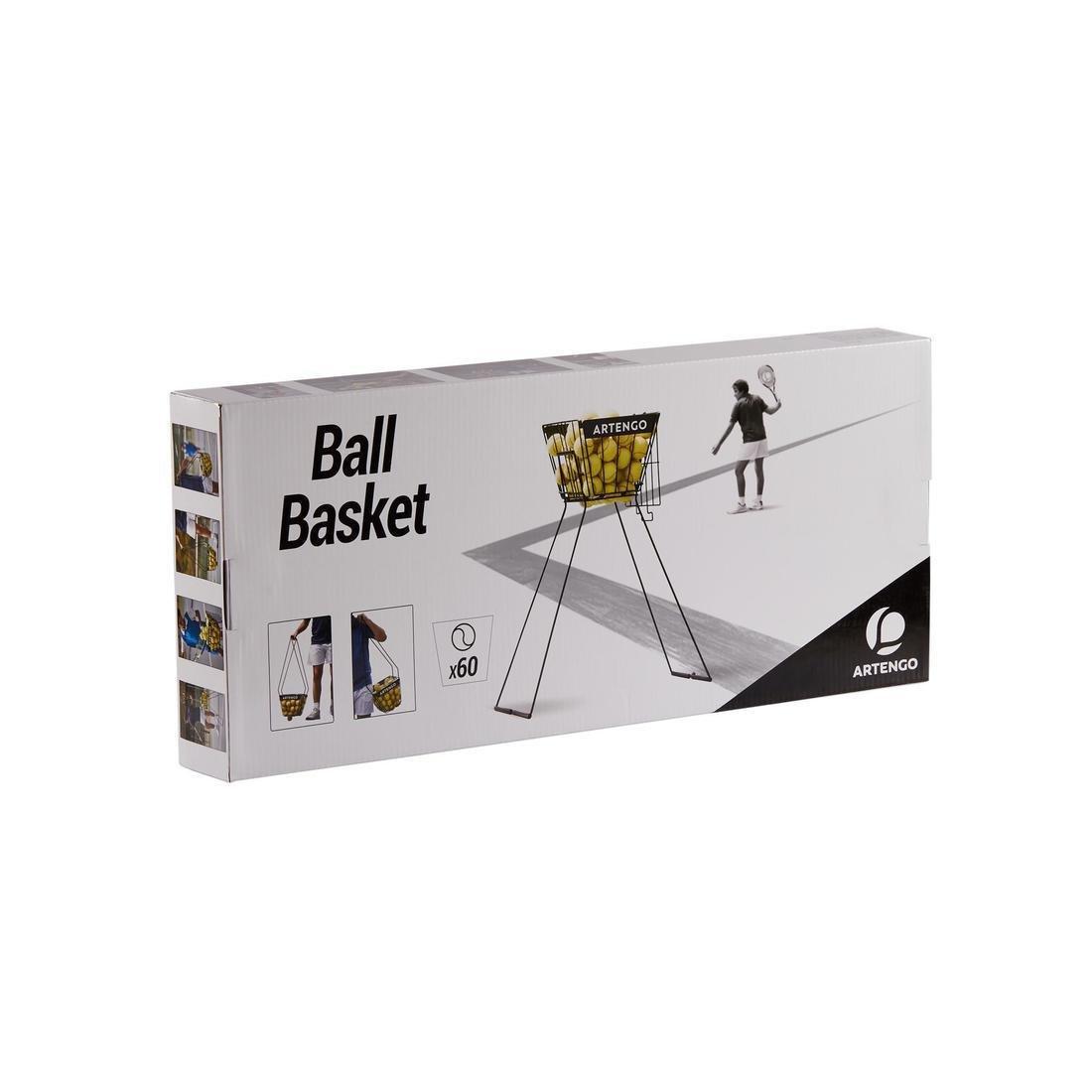 Tennis Ball Basket - Black, , large image number 8