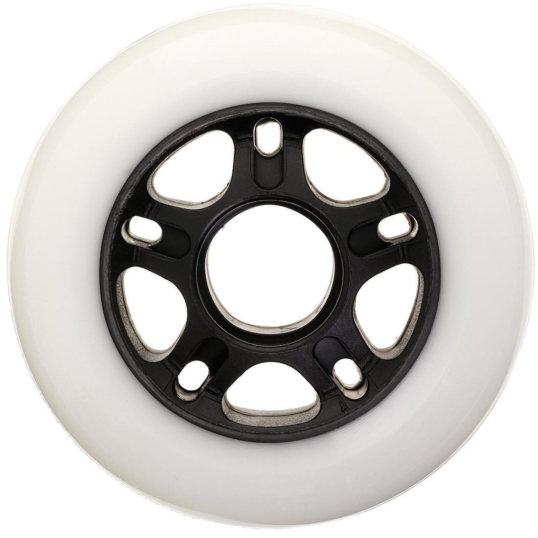 Fit Fitness Inline Skate 80mm 84A Wheels 4-Pack, Black, , large image number 2