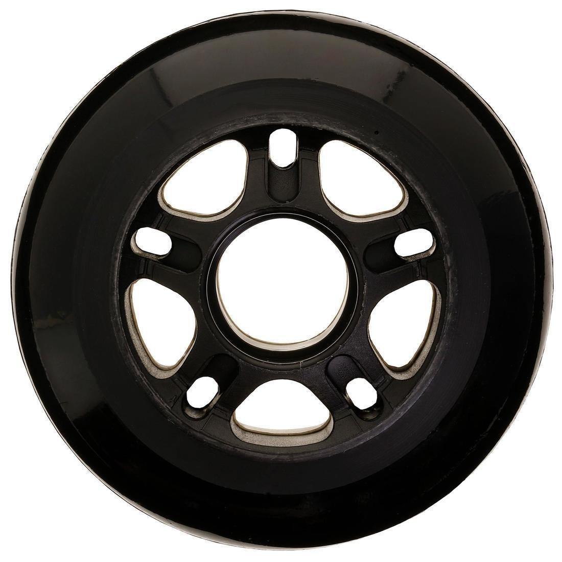 Fit Fitness Inline Skate 80mm 84A Wheels 4-Pack, Black, , large image number 6
