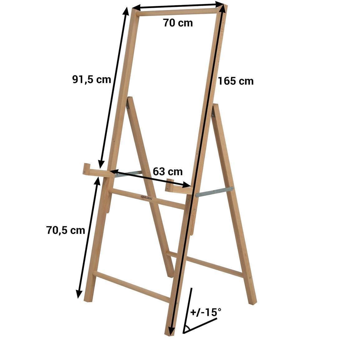 Cl 200 Archery Target Stand 4 Leg, Wooden, No Color, large image number 1