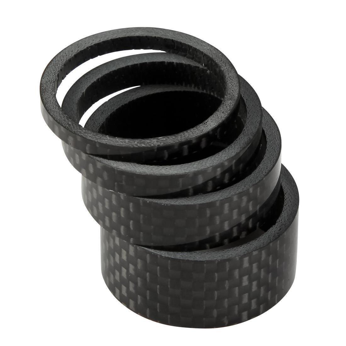 Carbon Headset Spacers, Black, No Color, large image number 2