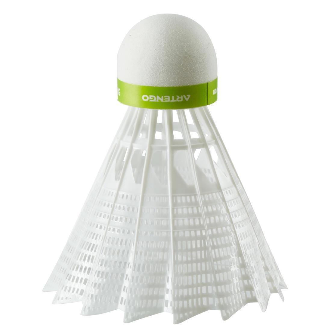 Plastic Shuttlecock Psc 100 X 1 Single-Pack, Green, , large image number 0