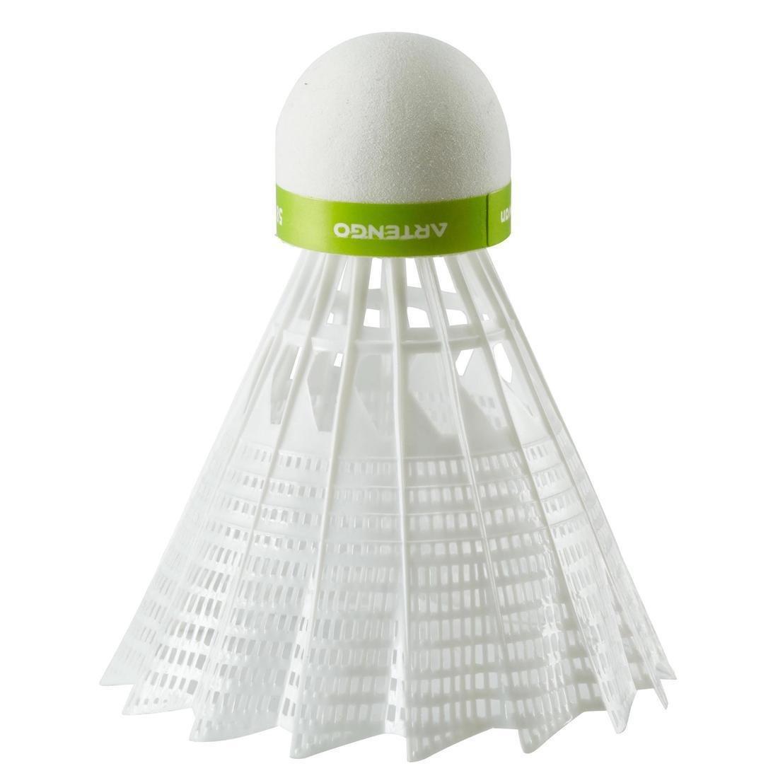 Plastic Shuttlecock Psc 100 X 1 Single-Pack, Green, , large image number 1