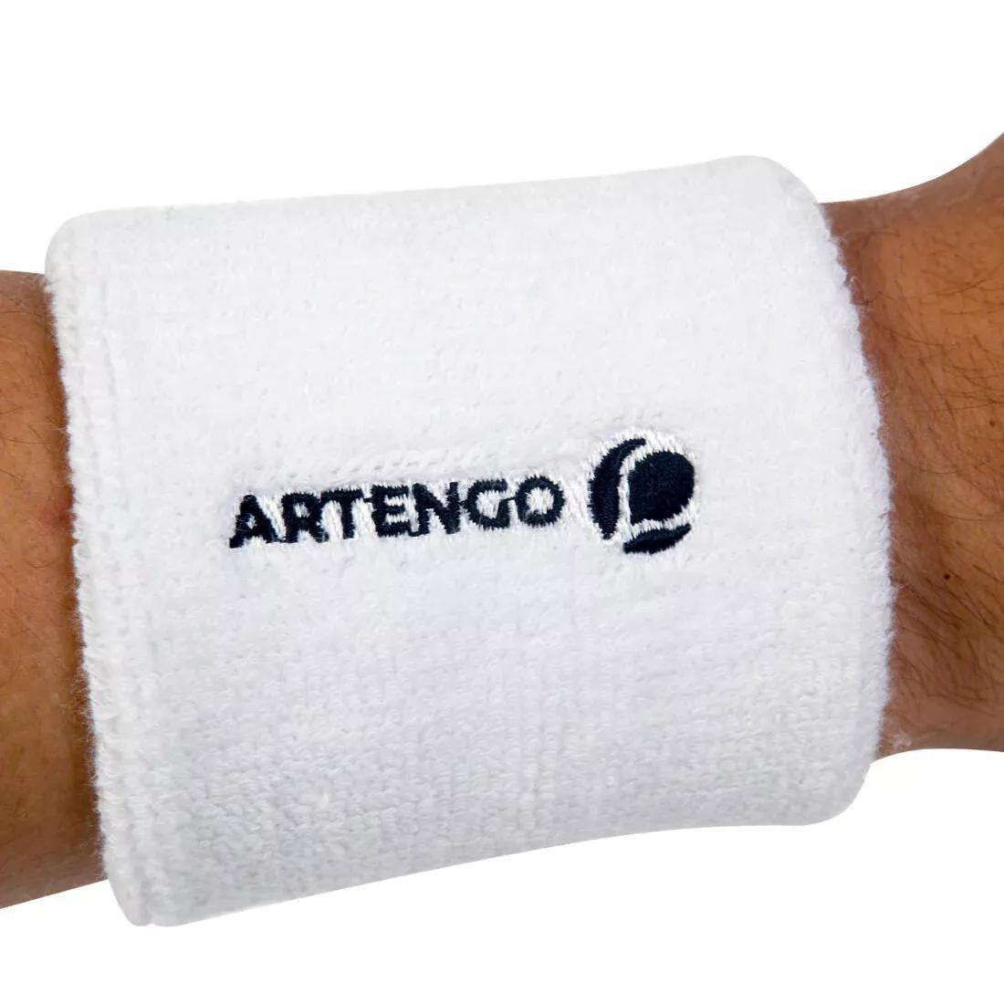 ARTENGO - Tennis Wristband Tp 100, Black