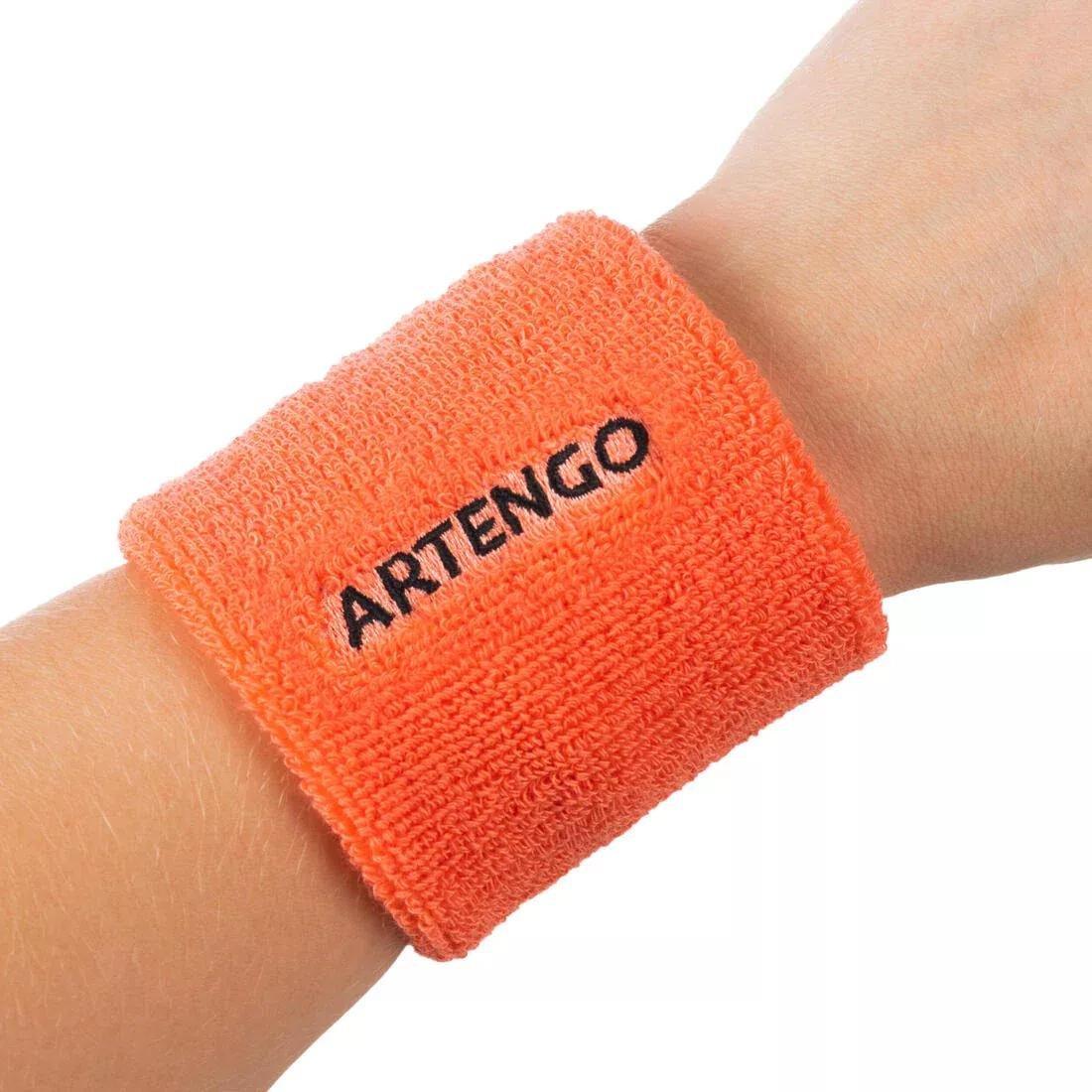 ARTENGO - Tennis Wristband Tp 100, Black