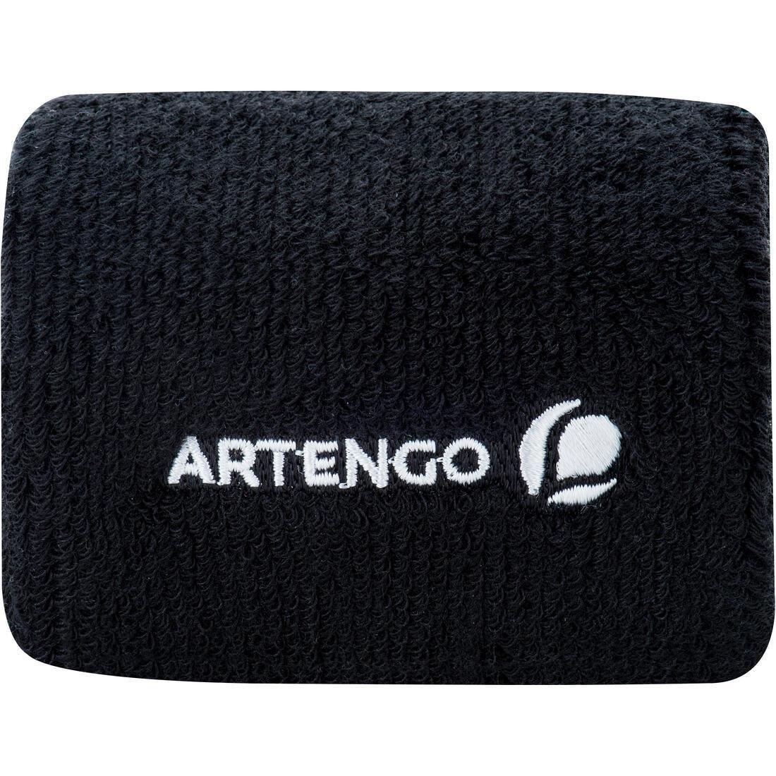 ARTENGO - Tennis Wristband Tp 100, Black