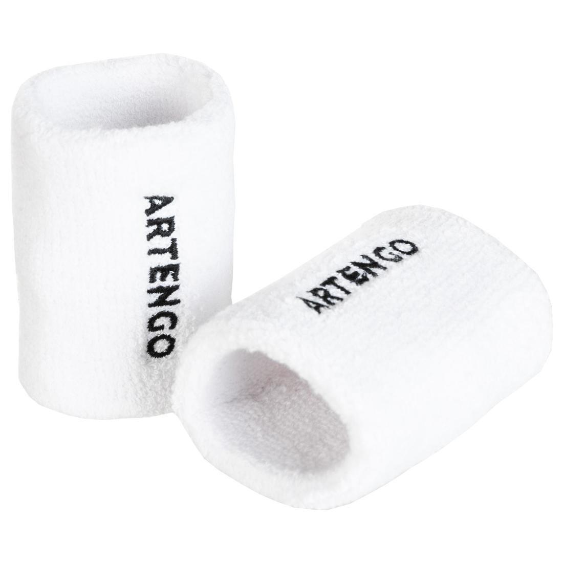 ARTENGO - Tennis Wristband Tp 100, White