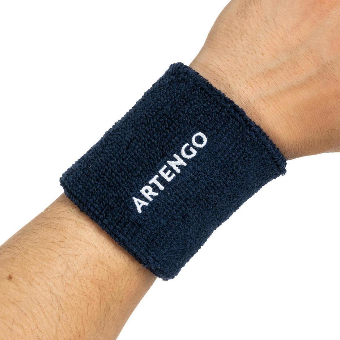 ARTENGO - Tennis Wristband Tp 100, White