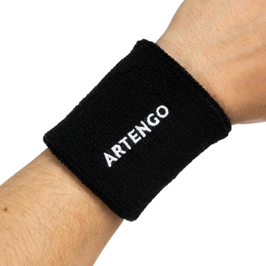 ARTENGO - Tennis Wristband Tp 100, White