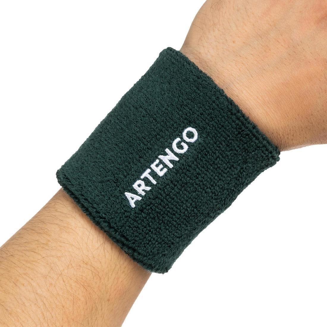 ARTENGO - Tennis Wristband Tp 100, White