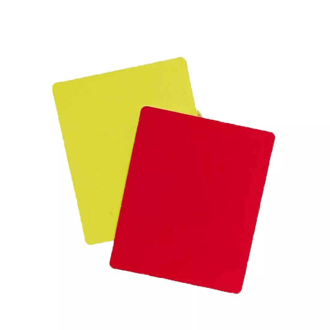 Football Referee Cards - Set of 2, Yellow and Red, , medium