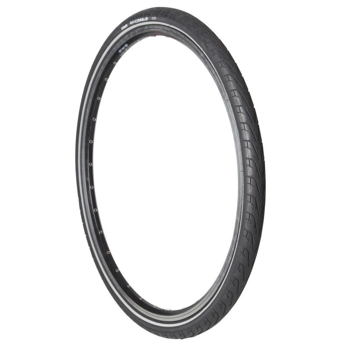Randonneur Bike Tyre 26X1.5, Black, No Color, large image number 12