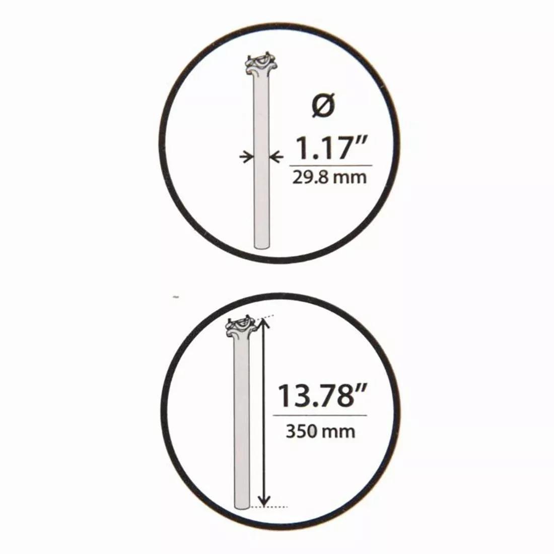 29.8 mm Seat Post, No Color, large image number 2