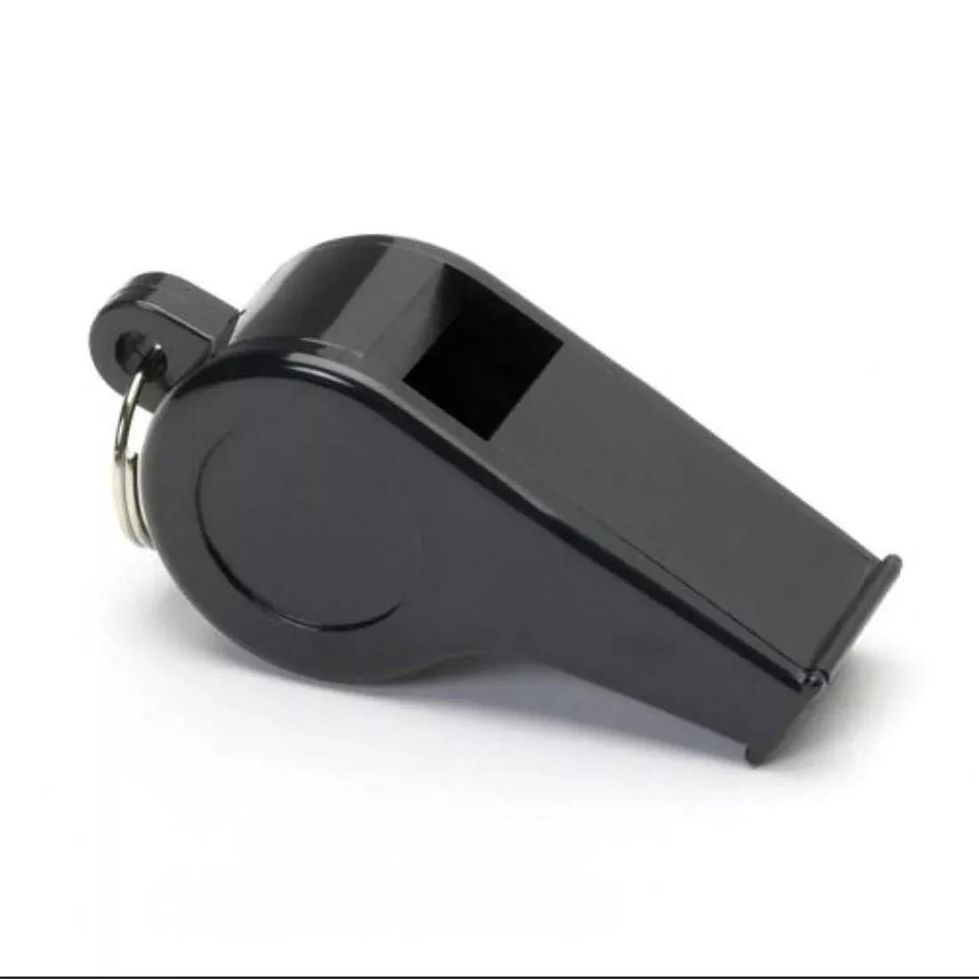 Plastic Whistle, Black, No Color, medium