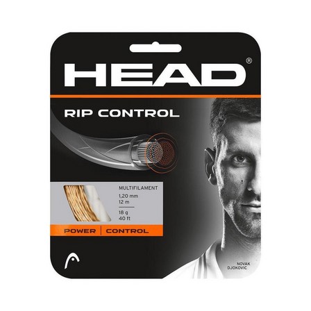 HEAD - 1.30 mm Multifilament Tennis String Rip Control - Natural, Ochre