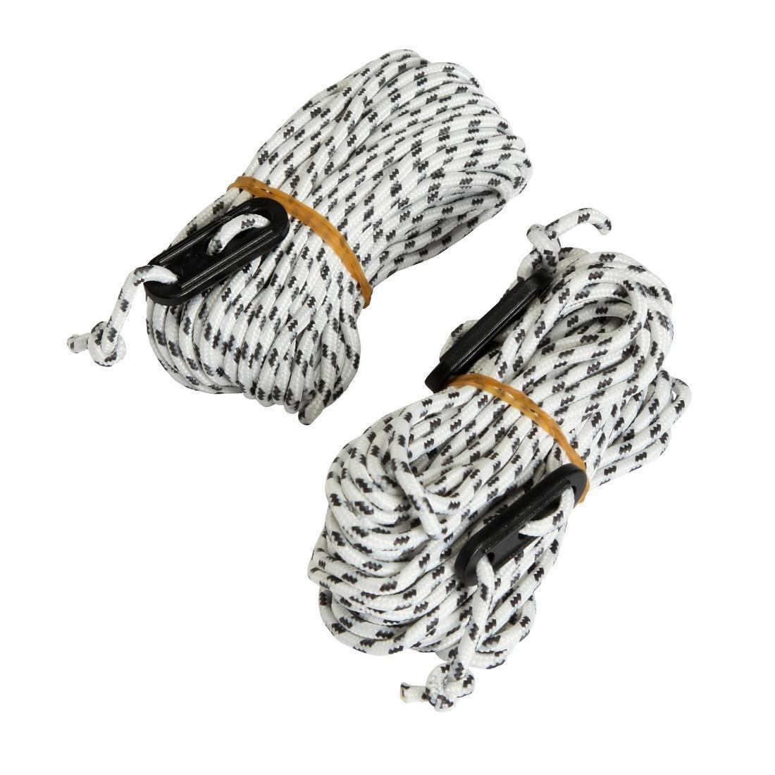 2 Guy Ropes And 4 Guy Lines For Tents, Grey, No Color, large image number 1
