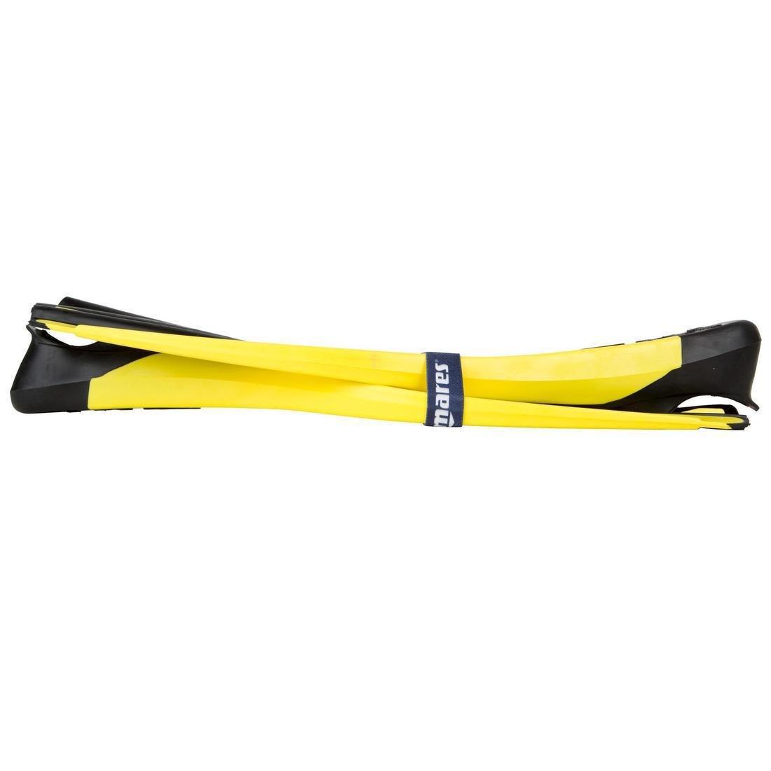 Adult Fins Mares Avanti Superchannel, Yellow, No Color, large image number 6