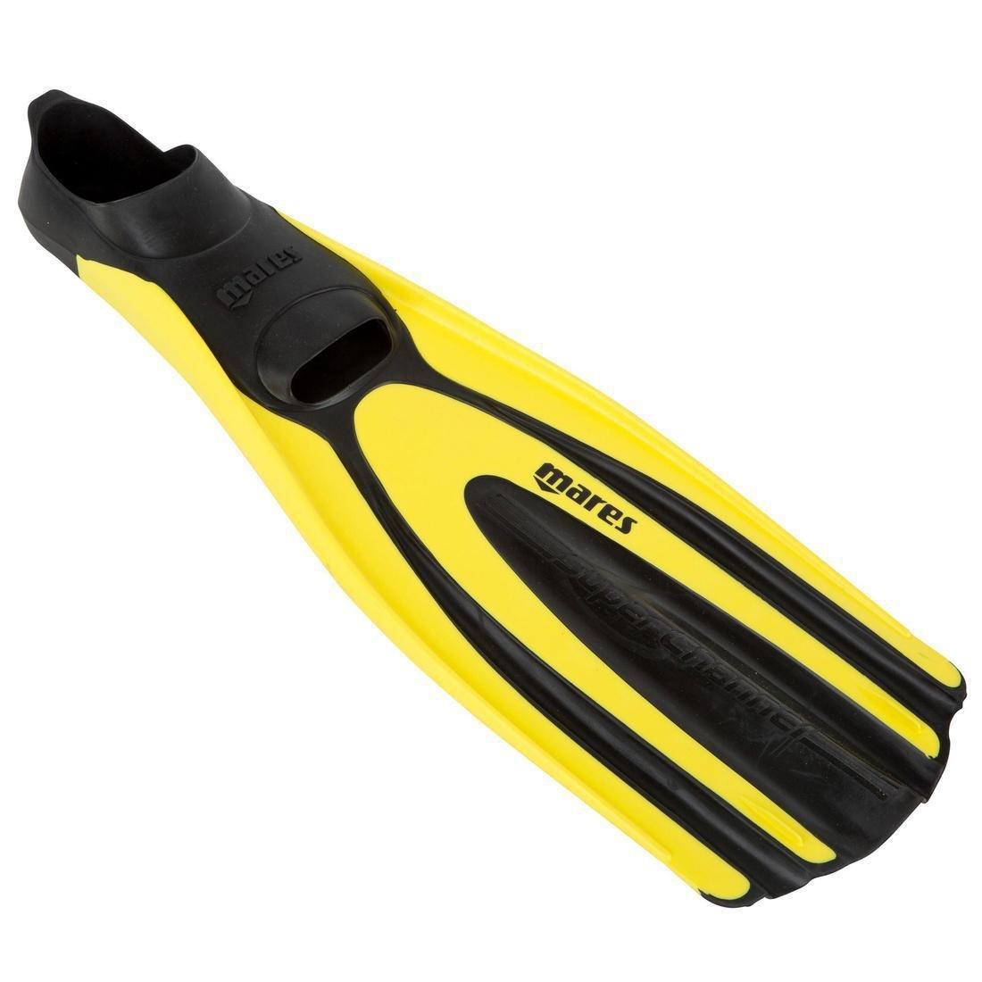 Adult Fins Mares Avanti Superchannel, Yellow, , large image number 12