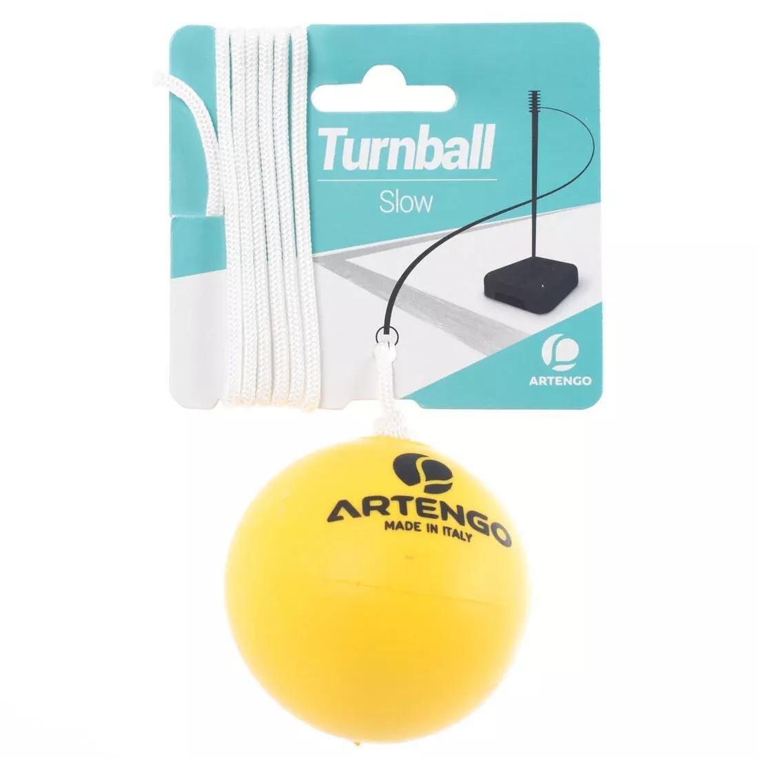 ARTENGO - Turnball Slow Speedball Ball, Yellow