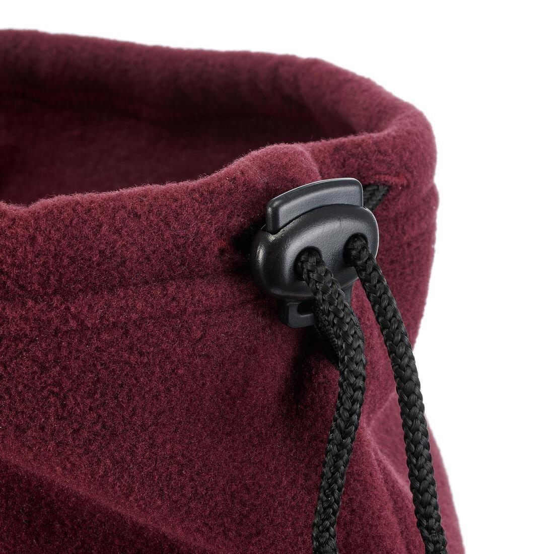 Adult Toggle Fleece Ski Scarf, Black, No Color, large image number 10