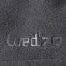 WEDZE - Adult Toggle Fleece Ski Scarf, Black