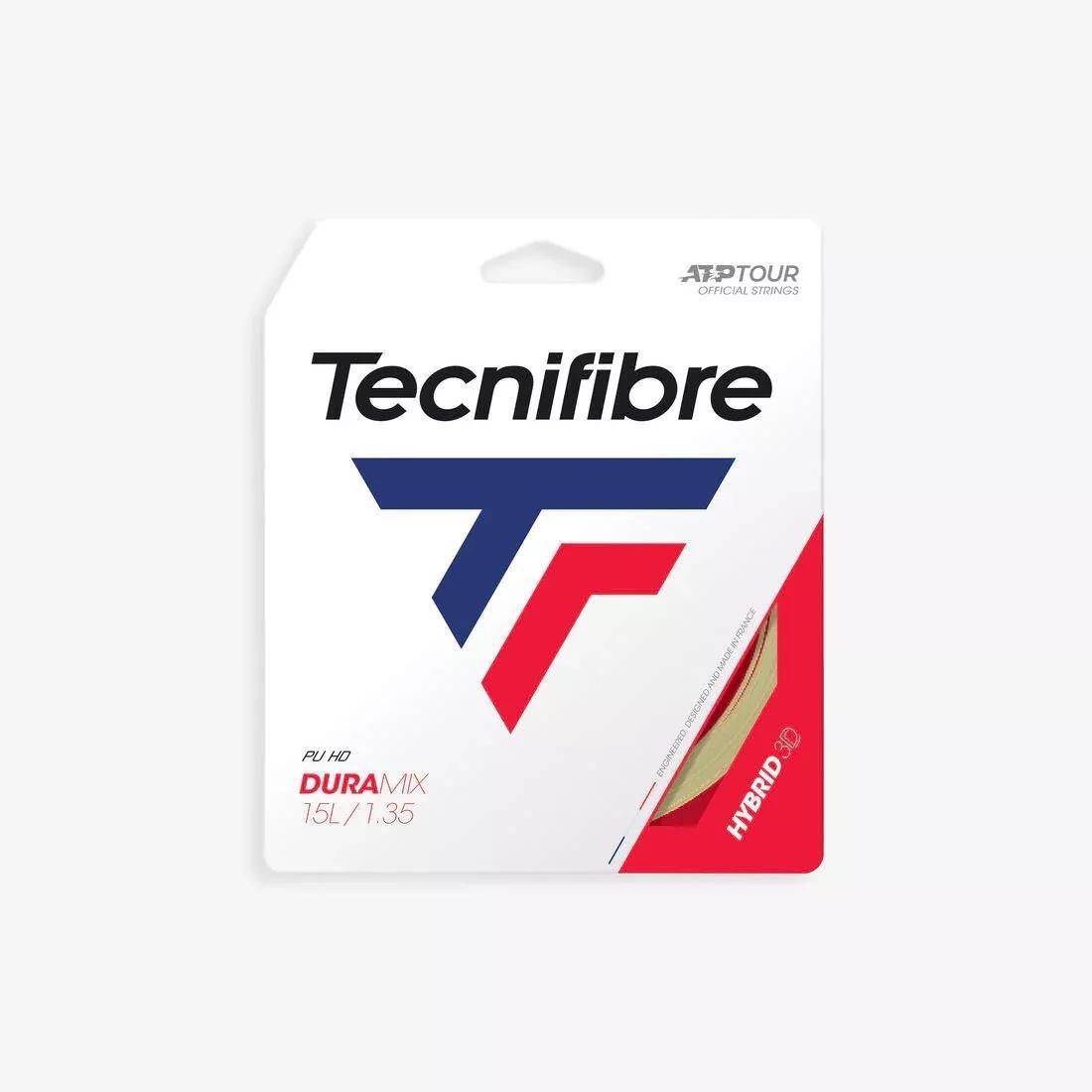 TECNIFIBRE - Duramix Multifilament Polyester Tennis Strings, Yellow