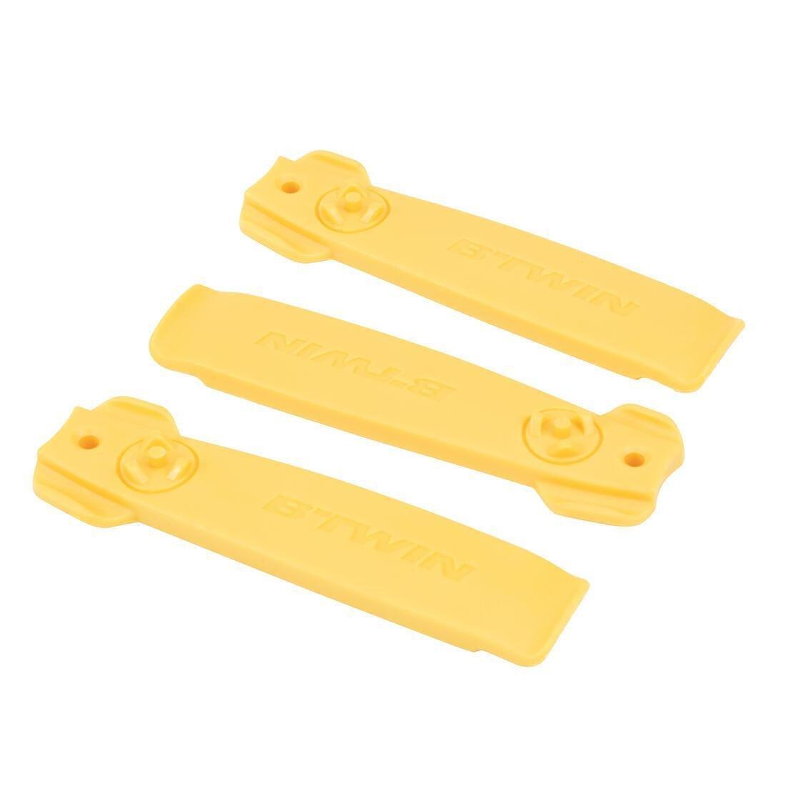 DECATHLON - Tyre Levers Pack Of 3, Yellow