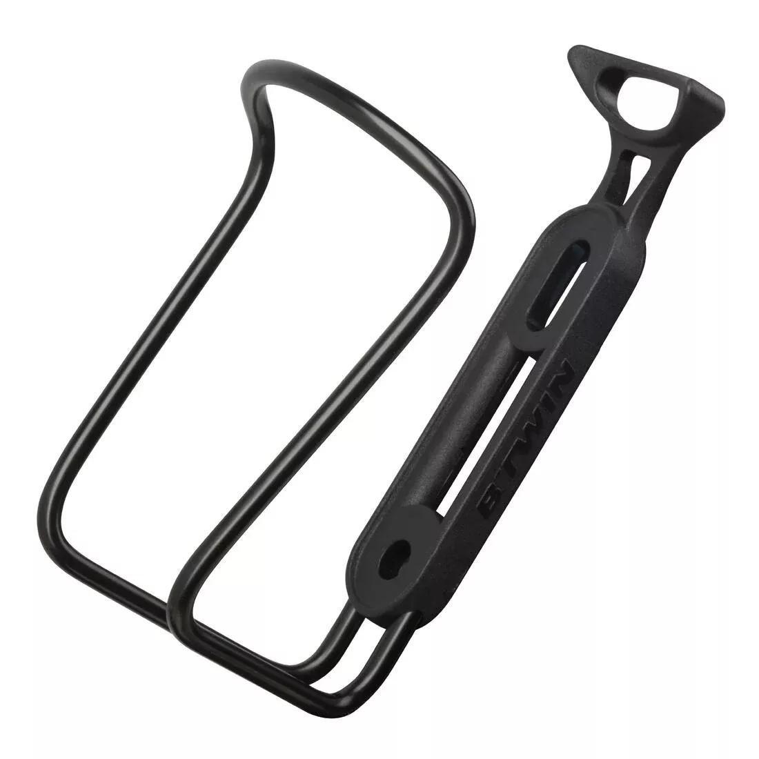 DECATHLON - Metal Bike Bottle Cage - 100, Black