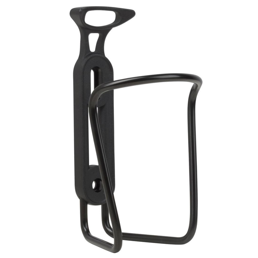 DECATHLON - Metal Bike Bottle Cage - 100, Black