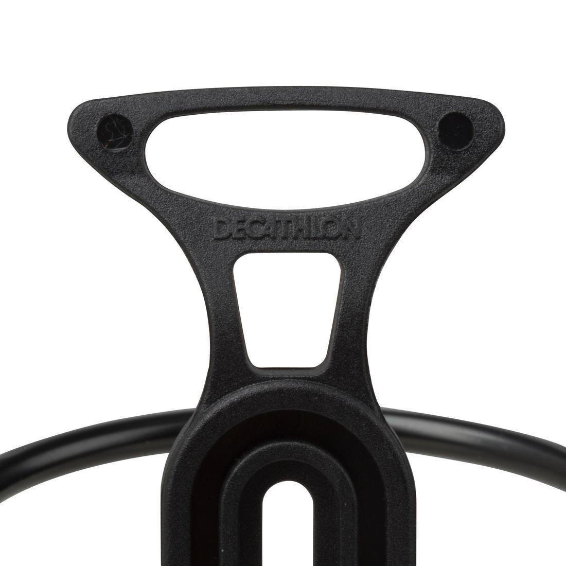 DECATHLON - Metal Bike Bottle Cage - 100, Black